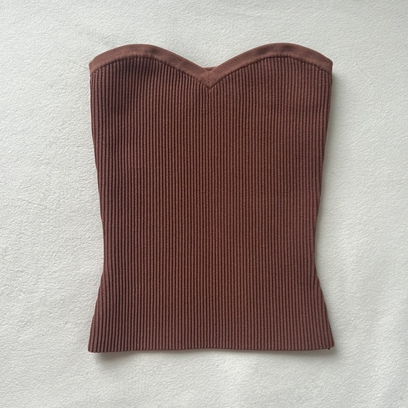 Aritzia babaton sculpt knit tube top - Picture 2 of 7